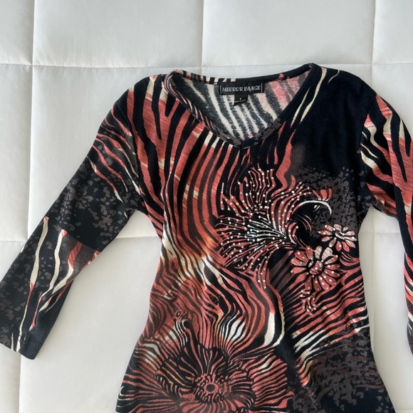 mirror image Y2K top - Picture 5 of 8